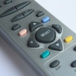 Image of remote control for TV